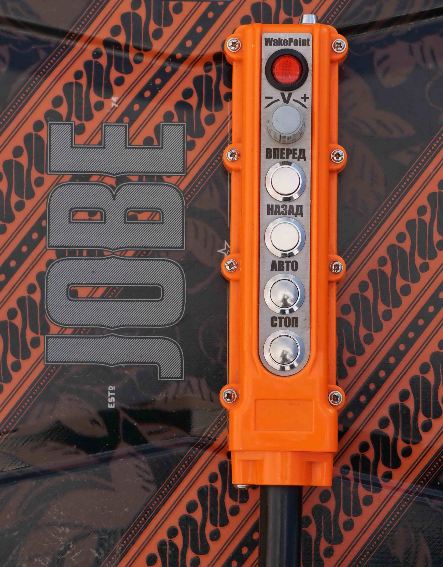 Реверсивная лебедка - пульт